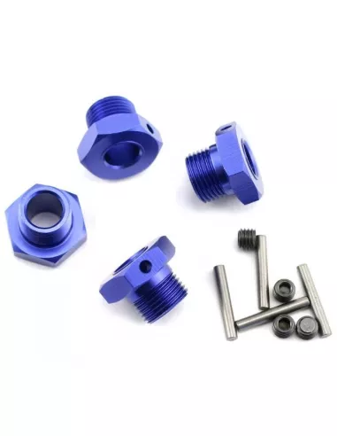 Wheel Hub Blue 17mm (4 U.) Kyosho Inferno MP9 / MP10 / Inferno 7.5 / Neo / Mad Force IFW107B - Kyosho Inferno 7.5 / Neo / Neo Ra