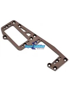 Radio Plate - Gunmetal Kyosho Inferno MP9 TKI3 / TKI4 IF480 - Kyosho Inferno MP9 TKI2 / TKI3 - Spare Parts & Option Parts