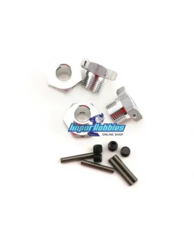 Adaptateurs de roues (4 U.) Kyosho Inferno 7.5 / Neo / GT IF115 - Kyosho Inferno 7.5 / Neo / Neo Race Spec - Pièces detachées et