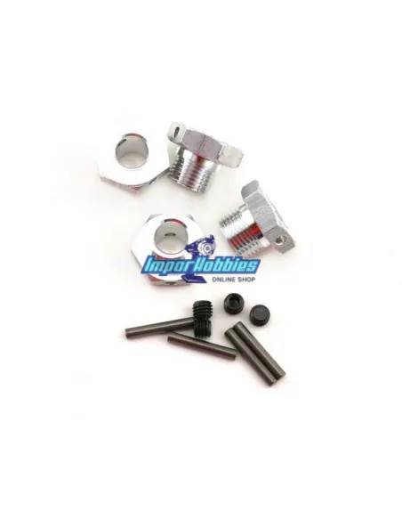 Hexágonos rueda aluminio (4 Uds.) Kyosho Inferno 7.5 / Neo / GT IF115 - Kyosho Inferno 7.5 / Neo / Neo Race Spec - Repuesto y op
