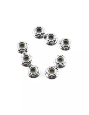 Flanged Nylon Locking Nuts 4mm (8 U.) Traxxas TRX3647 - Traxxas Jato