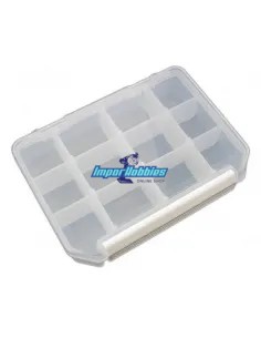 Caja con separadores 205x145x40mm Hobbytech HTBOX-03 - Cajas almacenamiento y bandejas de aluminio para tornillos