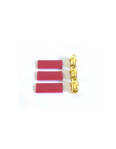 Gold Connector - Male  8.0mm (3 U.) Team Orion ORI40018 - R/C Plugs