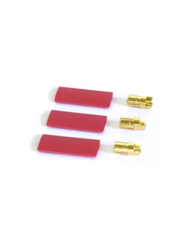 Gold Connector - Male  6.0mm (3 U.) Team Orion ORI40015 - R/C Plugs