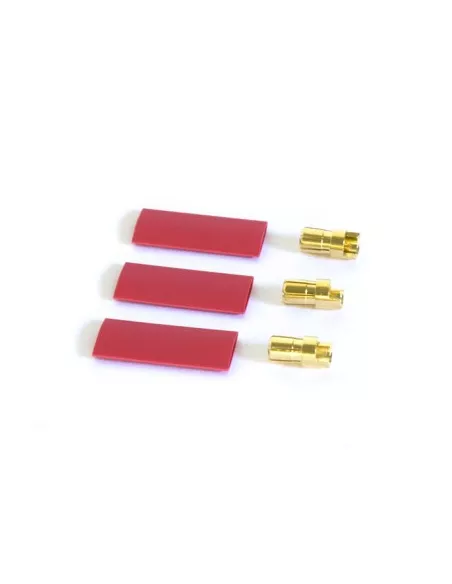 Gold Connector - Male  6.0mm (3 U.) Team Orion ORI40015 - R/C Plugs