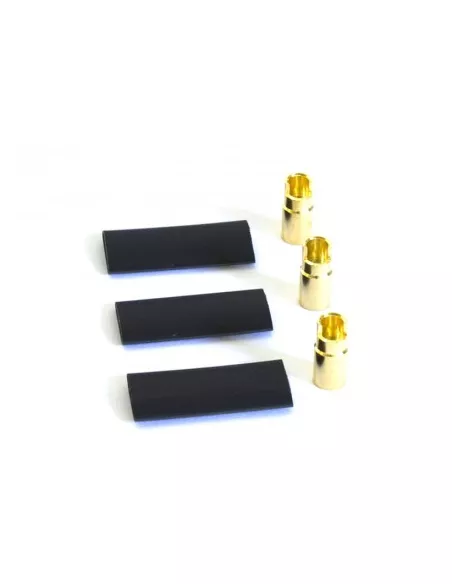 Gold Connector - Female 6.0mm (3 U.) Team Orion ORI40016 - R/C Plugs