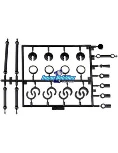 Partes plásticas amortiguador Axial AX10 AX80008 - Axial AX10 / SCX10 / Wraith