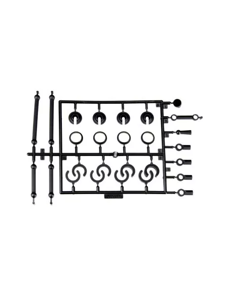 Shock Plastic Parts Axial AX10 AX80008 - Axial AX10 / SCX10 / Wraith