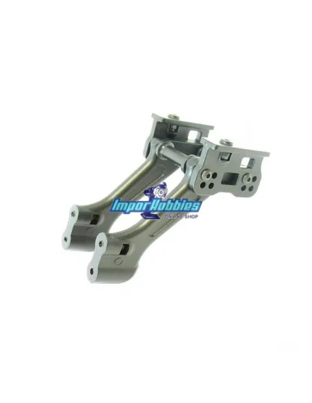 Kit support d'aileron en plastique Hobbytech STR8 / Spirit / EP X2 / NXT STR-056 - Hobbytech STR8 DeLuxe & STR8 EVO RTR - Pièces