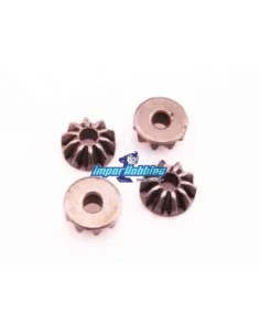 Satélites diferencial metálicos (4 Uds.) Hobbytech Survolt / Revolt / ST10 / BXR / BX8SL / DB8SL REV-148 - Hobbytech Revolt / Su