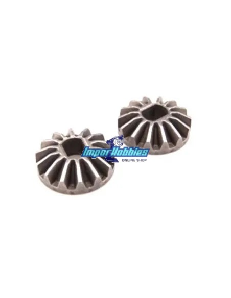 Planetarios diferencial metálicos (2 Uds.) Hobbytech Survolt / Revolt / ST10 / BXR / BX8SL / DB8SL REV-146 - Hobbytech Revolt / 