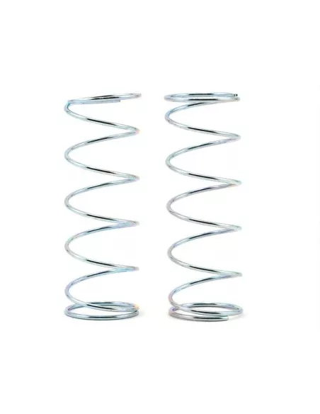 Front Shock Spring 4.30lbs Silver (2 U.) Team Associated RC8.2 / RC8.2e AS89543 - Team Associated RC8.2 Factory Kit - Spare Part