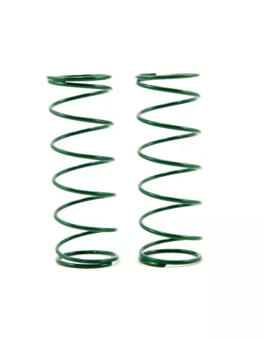 Front Shock Spring  4.0lbs Green (2 U.) Team Associated RC8.2 / RC8.2e AS89542 - Team Associated RC8.2 Factory Kit - Spare Parts