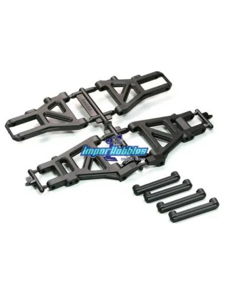 Set trapecios inferiores y placas de suspensión (2 + 2 Uds.) Kyosho Fazer FA003 - Kyosho Fazer GP - Repuesto y opciones