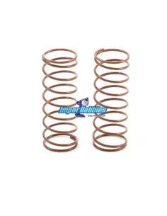 Ressorts d'amortisseurs avants marrons 2.8lb (2 U.) Team Associated B4 / B44 AS6493 - Team Associated B4 / T4 - Pièces detachées