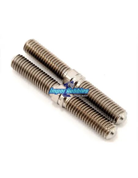 Pasos invertidos traseros titanio 5x38mm (2 U.) Kyosho Inferno MP9 / MP10 TBT0538 - Kyosho Inferno MP9 TKI2 / TKI3 - Repuesto y 