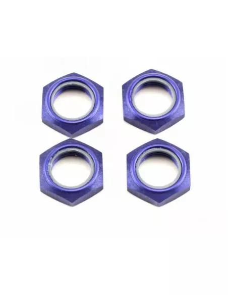 Wheel Nut W/Nylon Blue 17mm (4 U.) Kyosho IFW336BL - Kyosho Inferno 7.5 / Neo / Neo Race Spec - Spare Parts & Option Parts