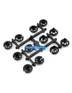 Coupelles d'amortisseurs 12mm Team Associated  B4 / B5 / B6 / B44 / SC5M / T5M AS91310 - Team Associated B4 / T4 - Pièces detach