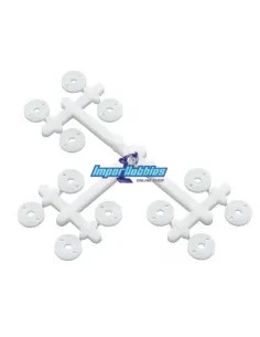 Sets de pistons d'amortisseurs12mm Team Associated B4.2 / B44.2 / T4.2 AS91308 - Team Associated B4 / T4 - Pièces detachées et o