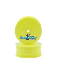 Jantes jaunes avant Hex. 9.5mm 2.2 (2 U.) Team Associated B44 AS9768 - Team Associated B44 / B44.1 / B44.2 / B44.3 - Pièces deta