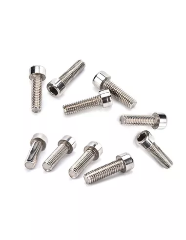 Tornillo acero inoxidable 3x12mm cabeza allen (10 Uds.) Imporhobbies - Stainless Steel Screws - M3