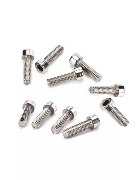 Tornillo acero inoxidable 3x10mm cabeza allen (10 Uds.) Imporhobbies - Stainless Steel Screws - M3