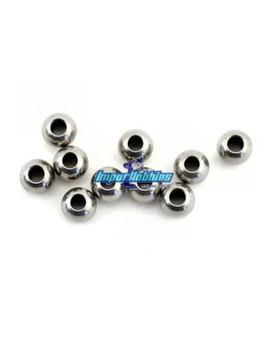 Boules acier 6.8mm (M3) (10 U.) Kyosho W0202 - Kyosho Inferno 7.5 / Neo / Neo Race Spec - Pièces detachées et options