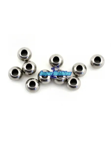 Boules acier 6.8mm (M3) (10 U.) Kyosho W0202 - Kyosho Inferno 7.5 / Neo / Neo Race Spec - Pièces detachées et options