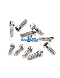 Tornillo acero inoxidable 3x20mm cabeza allen (10 Uds.) Imporhobbies - Stainless Steel Screws - M3