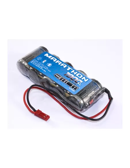 Receiver Battery Flat 6V 1900Mah w / Bec Team Orion ORI12252 - Batteries Ni-Mh Receiver