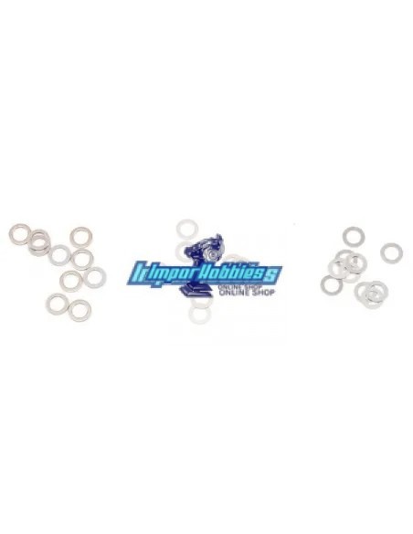 Arandelas ajuste campana 3x5x0.1-0.2-0.3mm (30 Uds.) Kyosho 96641 - Kyosho Inferno MP9 TKI2 / TKI3 - Repuesto y opciones
