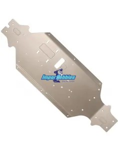 Chasis principal aluminio Hobbytech Spirit NXT GP & Spirit EVO RTR GP STRX-311 - Hobbytech Spirit & Spirit Evo RTR - Repuesto y 