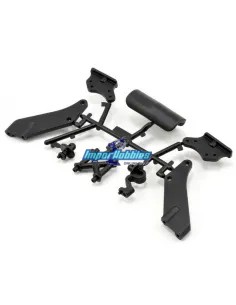 Soporte alerón & bumper Sworkz BK1 SW-2501097 - SWorkz S350 BK1/BE1/BX1