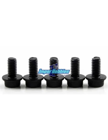 Tornillos 4x8mm BTR bancada motor (5 Uds.) Kyosho 1-S24008F - Kyosho Inferno MP9 TKI2 / TKI3 - Repuesto y opciones