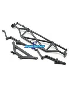 Pare-chocs arrière Team Associated SC10 / SC10.2 AS9817 - Team Associated SC10 - Pièces detachées et options