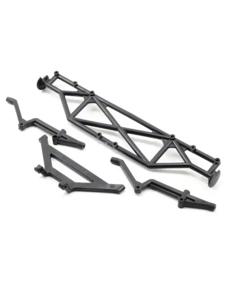 Rear Bumper & Brace Team Associated SC10 / SC10.2 AS9817 - Team Associated SC10 - Spare Parts & Option Parts