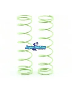 Muelles traseros 84mm verde claro 9t/1.6 (2 Uds.) Kyosho Inferno MP9 / MP10 / ST IS106-916 - Kyosho Inferno MP9 TKI2 / TKI3 - Re