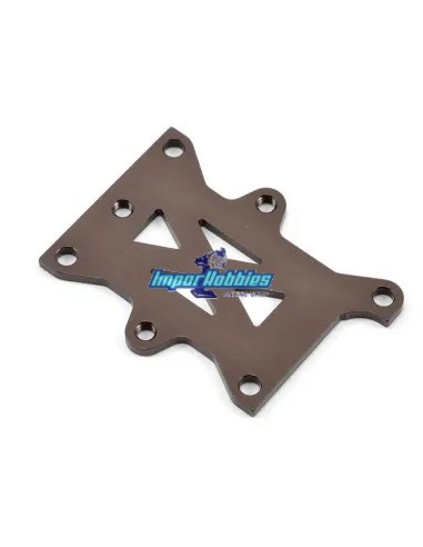Soporte de transponder aluminio Gun Metal Kyosho Inferno MP9 / MP10 / MP10T IFW426 - Kyosho Inferno MP9 TKI2 / TKI3 - Repuesto y