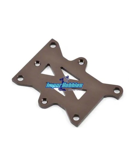 Soporte de transponder aluminio Gun Metal Kyosho Inferno MP9 / MP10 / MP10T IFW426 - Kyosho Inferno MP9 TKI2 / TKI3 - Repuesto y