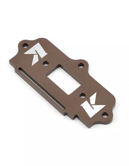 Aluminum Standard Switch Plate - Gun Metal Kyosho Inferno MP9 / MP10 / MP10T / GT3 IFW428 - Kyosho Inferno MP9 TKI2 / TKI3 - Spa