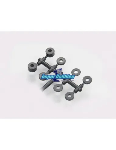 Entretoises de porte-fusées arrières Kyosho Inferno MP9 / Inferno GT3 IF422-01 - Kyosho Inferno MP9 TKI2 / TKI3 - Pièces detaché