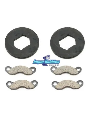 Kit de frenos completo - Zapatas & Patillas Kyosho Inferno MP9 / MP10 / MP10T / GT3 IF468 - IF416 - Kyosho Inferno MP9 TKI2 / TK