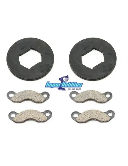 Kit de frenos completo - Zapatas & Patillas Kyosho Inferno MP9 / MP10 / MP10T / GT3 IF468 - IF416 - Kyosho Inferno MP9 TKI2 / TK