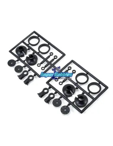 Chappes et pièces plastiques d'amortisseurs Kyosho Inferno MP9 / MP10 IF346-05C - Kyosho Inferno MP9 TKI2 / TKI3 - Pièces detach