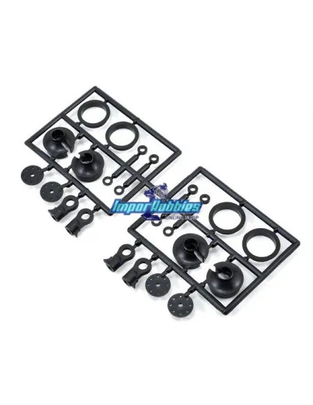 Chappes et pièces plastiques d'amortisseurs Kyosho Inferno MP9 / MP10 IF346-05C - Kyosho Inferno MP9 TKI2 / TKI3 - Pièces detach