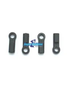 Chapes de direction (4 U.) Hobbytech STR8 / Spirit / EP X2 / NXT STR-028 - Hobbytech STR8 DeLuxe & STR8 EVO RTR - Pièces detaché