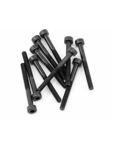 Socket Head Cap Screws M3X30mm (10 U.) Fussion FS-TC3030 - Steel Screws - M3