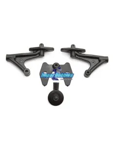 Wing & Rear Body Mount Set Team Associated B5 AS91433 - Team Associated B5 & B5M - Spare Parts & Option Parts