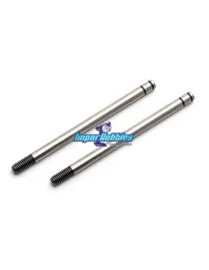 Vástagos de amortiguador 3x27.5mm (2 Uds.) Team Associated B5 / B5M / ProSC10 AS91489 - Team Associated B5 & B5M - Repuesto y op