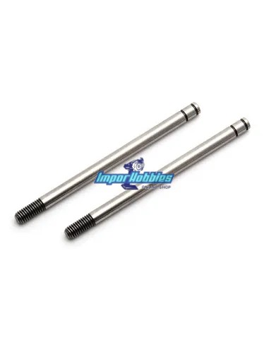 Tiges d'amortisseurs 3x27.5mm (2 U.) Team Associated B5 / B5M / ProSC10 AS91489 - Team Associated B5 & B5M - Pièces detachées et